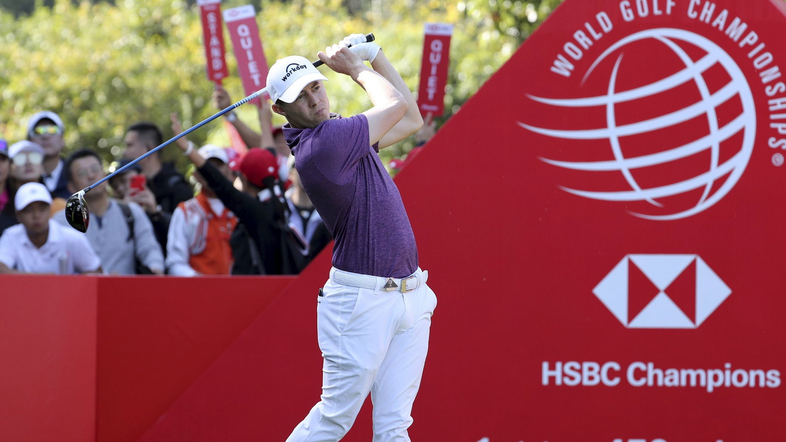 Matthew Fitzpatrick takes the lead in Shanghai